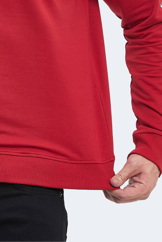 Slazenger KADMOSS Erkek Sweatshirt Kırmızı