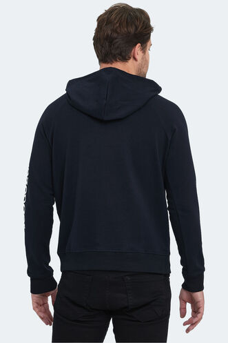 Slazenger KADMOSS Erkek Sweatshirt Lacivert - Thumbnail