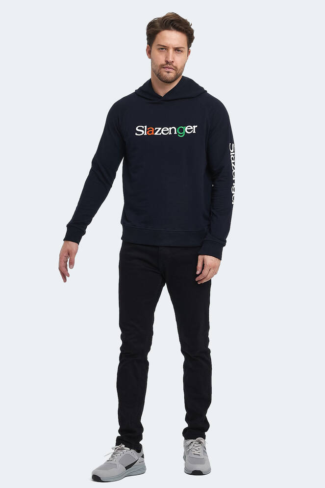 Slazenger KADMOSS Erkek Sweatshirt Lacivert