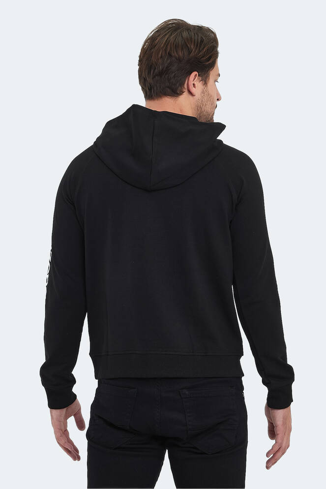 Slazenger KADMOSS Erkek Sweatshirt Siyah