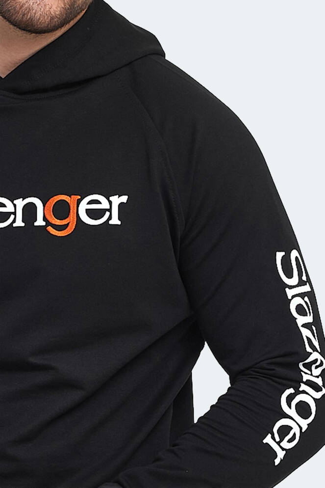 Slazenger KADMOSS Erkek Sweatshirt Siyah