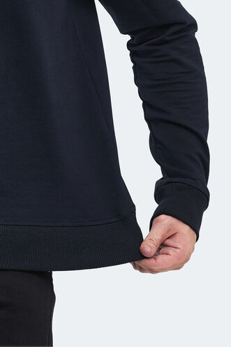 Slazenger KADMOSS Men's Sweatshirt Navy - Thumbnail