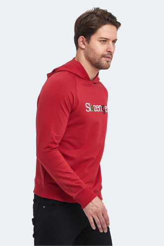 Slazenger KADMOSS Men's Sweatshirt Red - Thumbnail