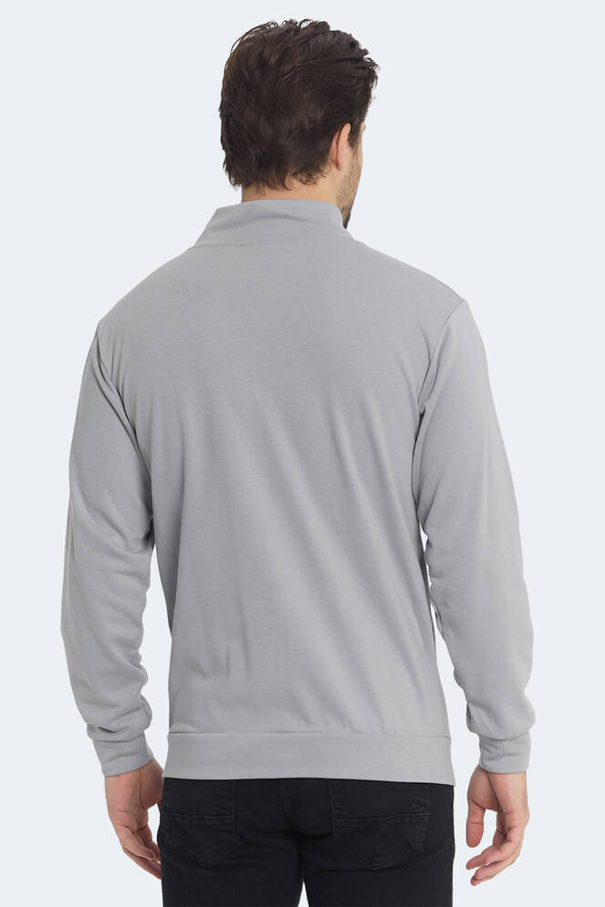 Slazenger KAGISONA Erkek Sweatshirt Gri