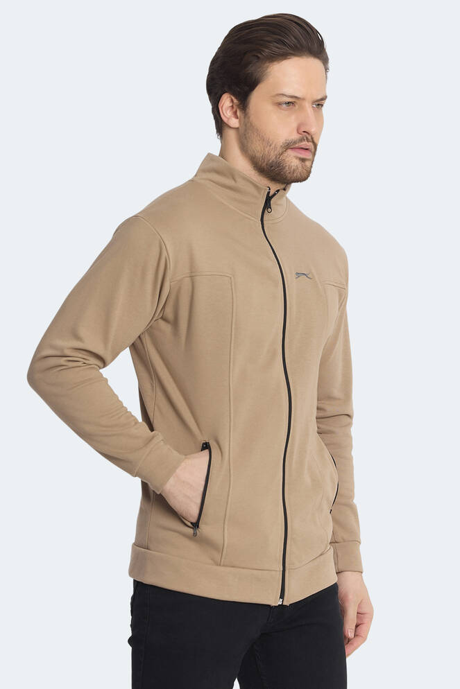 Slazenger KAGISONA Erkek Sweatshirt Kahve