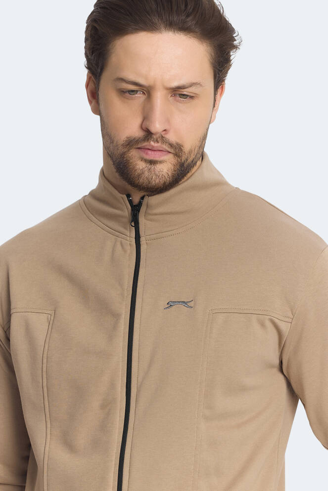 Slazenger KAGISONA Erkek Sweatshirt Kahve