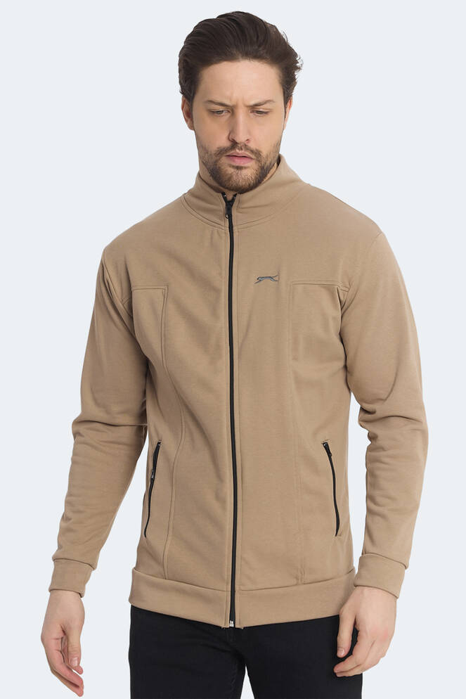 Slazenger KAGISONA Erkek Sweatshirt Kahve