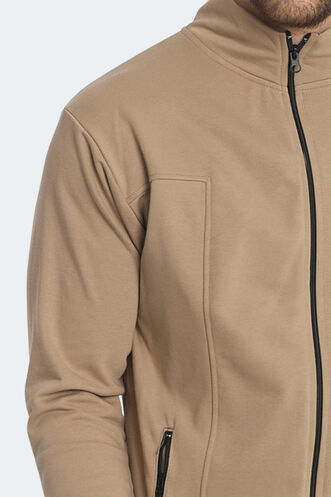 Slazenger KAGISONA Erkek Sweatshirt Kahve - Thumbnail