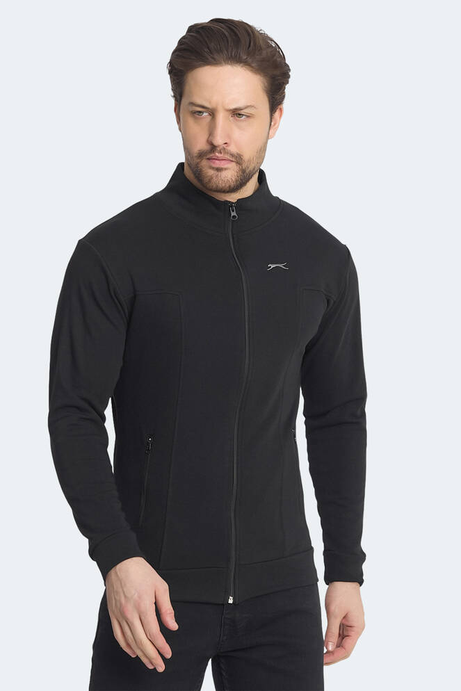 Slazenger KAGISONA Erkek Sweatshirt Siyah