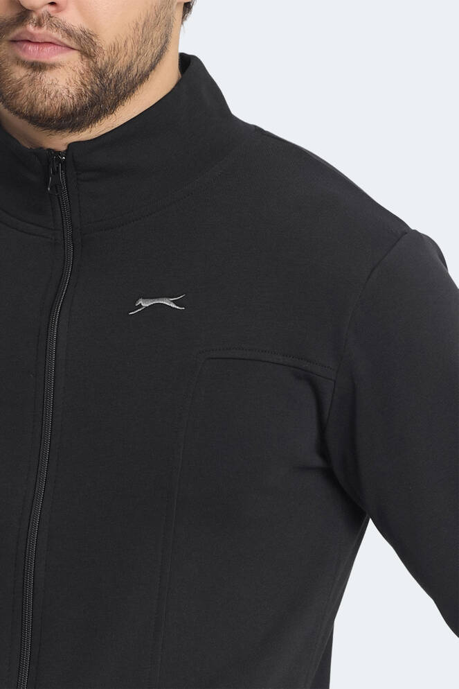 Slazenger KAGISONA Erkek Sweatshirt Siyah