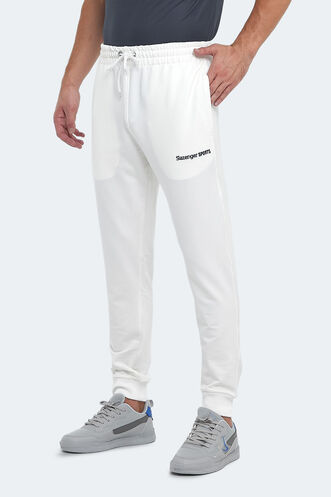 Slazenger KAHINA Men's Tracksuit Bottoms Ecru - Thumbnail