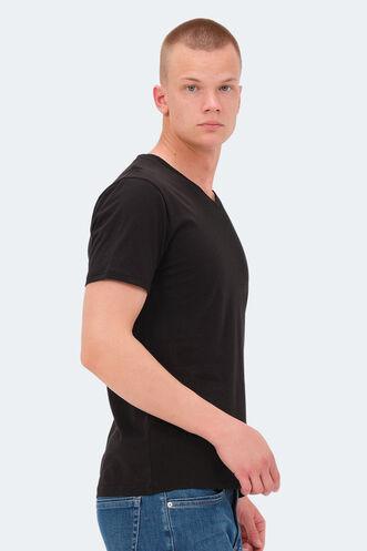 Slazenger KAIJA Men's T-Shirt Black - Thumbnail