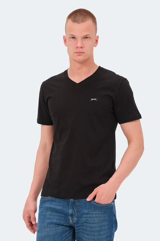 Slazenger KAIJA Men's T-Shirt Black - Thumbnail