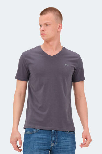 Slazenger KAIJA Men's T-Shirt Dark Gray - Thumbnail