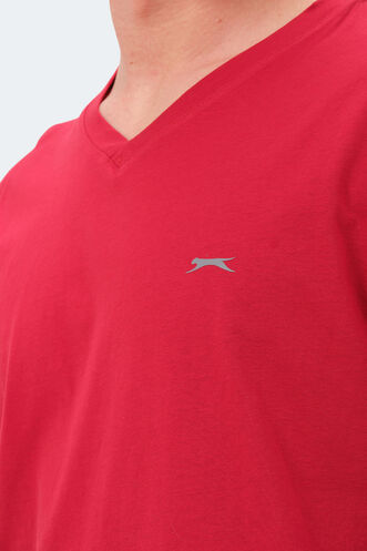 Slazenger KAIJA Men's T-Shirt Red - Thumbnail