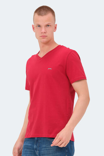 Slazenger KAIJA Men's T-Shirt Red - Thumbnail