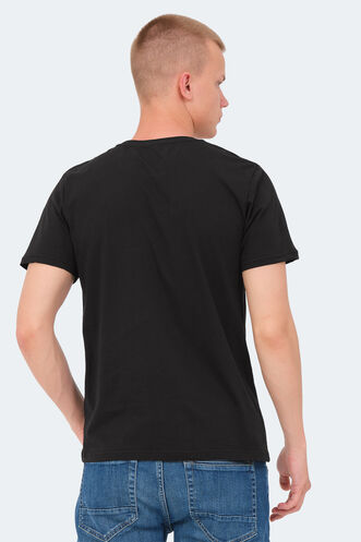 Slazenger KAIMANA Men's T-Shirt Black - Thumbnail