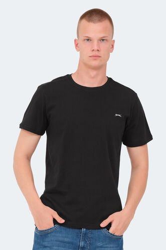 Slazenger KAIMANA Men's T-Shirt Black - Thumbnail