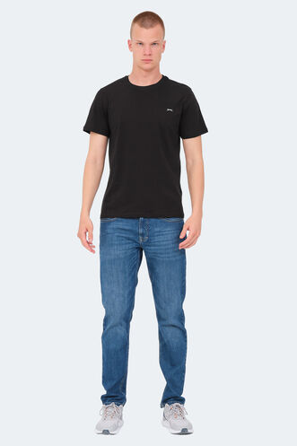 Slazenger KAIMANA Men's T-Shirt Black - Thumbnail