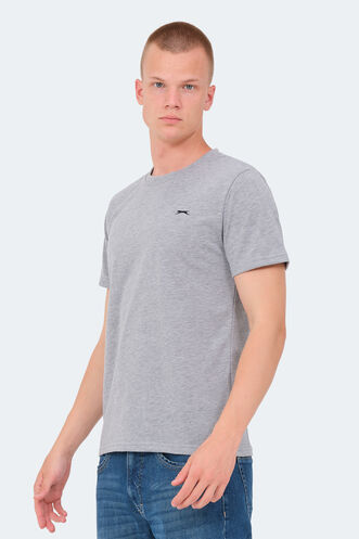 Slazenger KAIMANA Men's T-Shirt Gray - Thumbnail