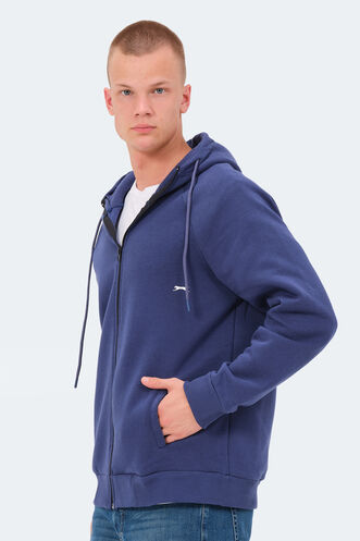 Slazenger KAINAN Men's Sweatshirt Navy - Thumbnail