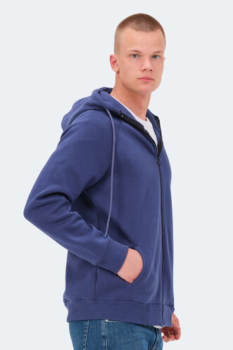 Slazenger KAINAN Men's Sweatshirt Navy - Thumbnail