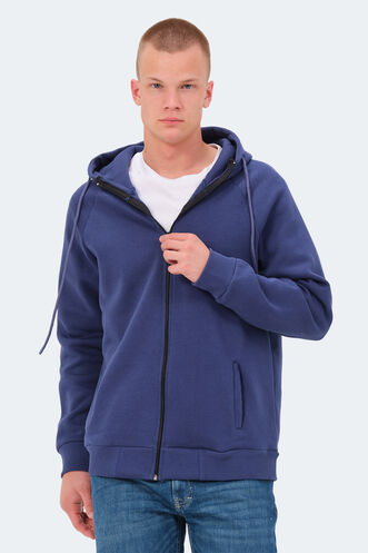 Slazenger KAINAN Men's Sweatshirt Navy - Thumbnail