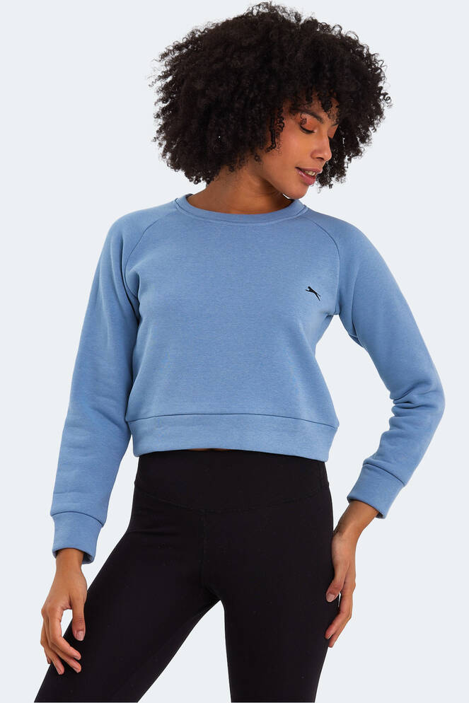 Slazenger KAITO Kadın Sweatshirt Mavi