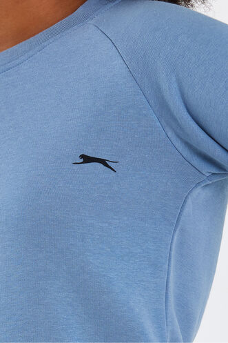 Slazenger KAITO Women's Sweatshirt Blue - Thumbnail