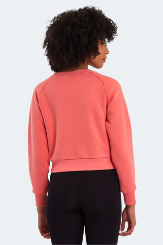 Slazenger KAITO Women's Sweatshirt Coral - Thumbnail