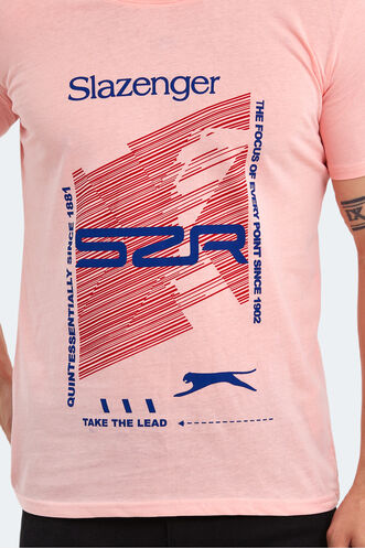 Slazenger KALJU Men's Short Sleeve T-Shirt Salmon - Thumbnail