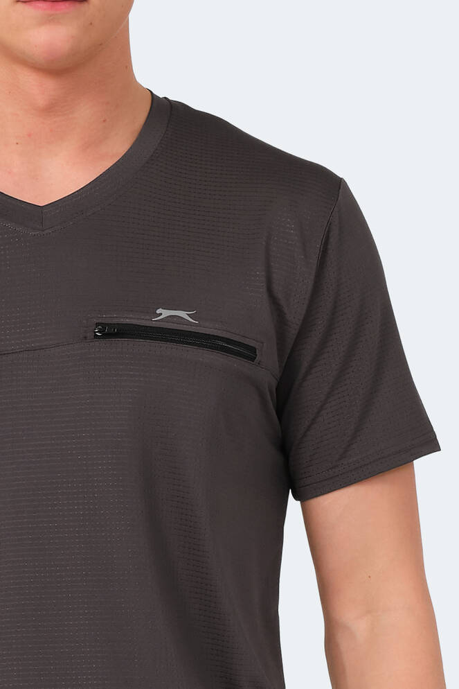 Slazenger KALLIAS Men's T-Shirt Dark Gray