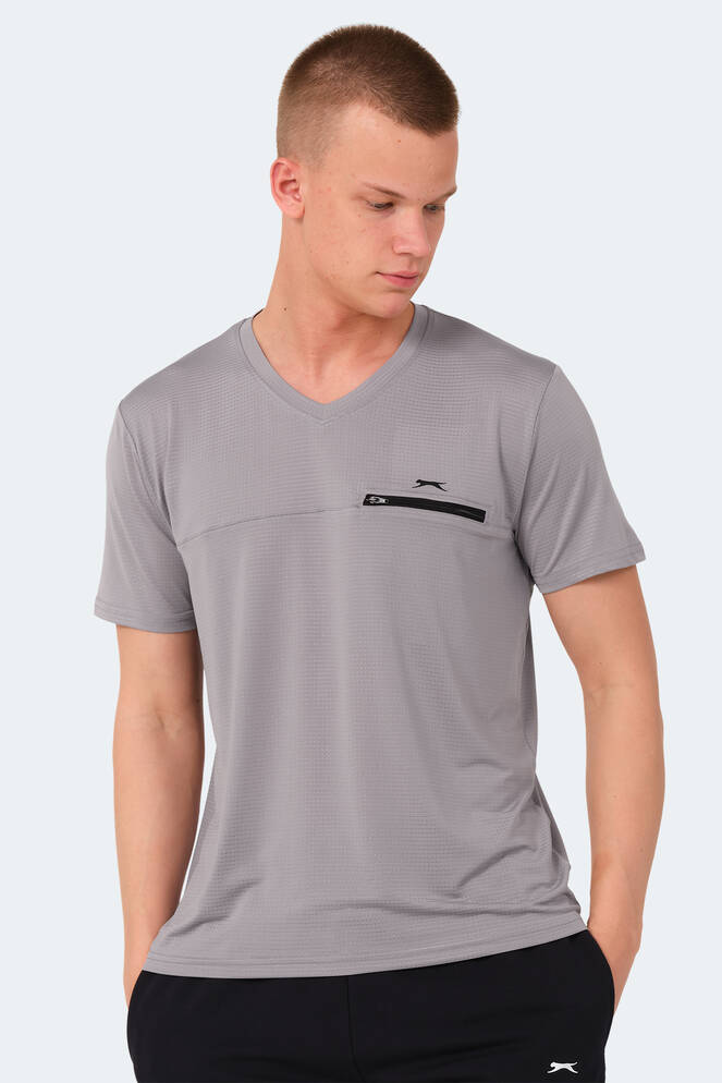 Slazenger KALLIAS Men's T-Shirt Gray