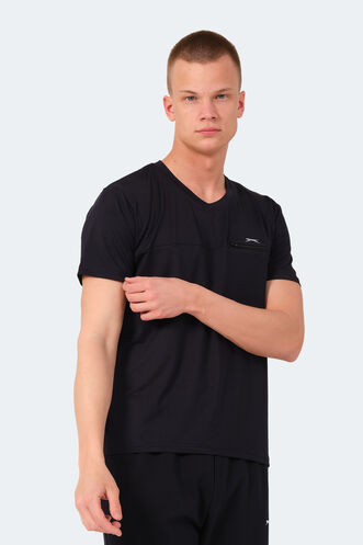 Slazenger KALLIAS Men's T-Shirt Navy - Thumbnail