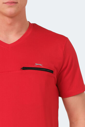 Slazenger KALLIAS Men's T-Shirt Red - Thumbnail