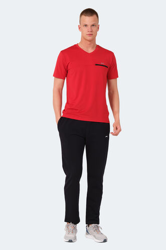 Slazenger KALLIAS Men's T-Shirt Red - Thumbnail