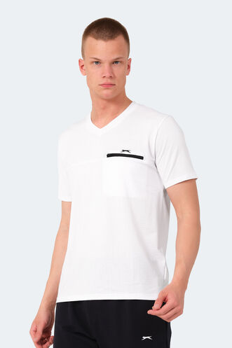 Slazenger KALLIAS Men's T-Shirt White - Thumbnail