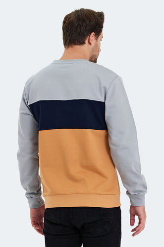 Slazenger KALYN Erkek Sweatshirt Gri - Thumbnail