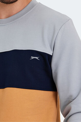 Slazenger KALYN Erkek Sweatshirt Gri - Thumbnail