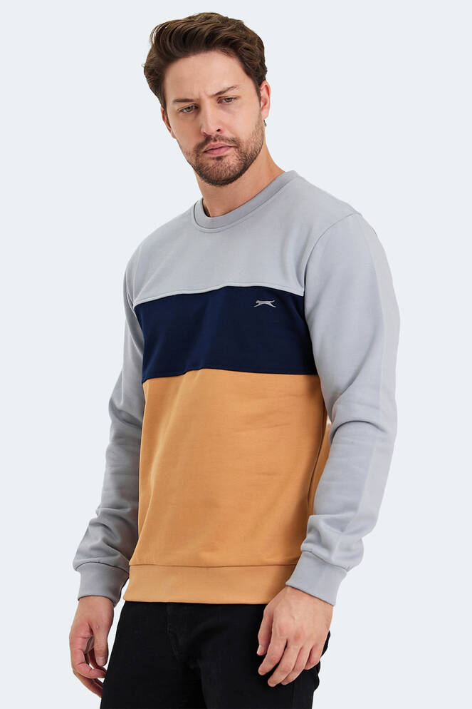 Slazenger KALYN Erkek Sweatshirt Gri