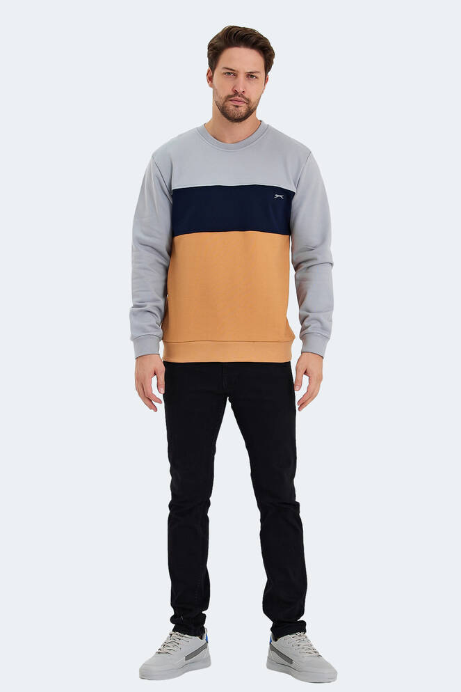 Slazenger KALYN Erkek Sweatshirt Gri