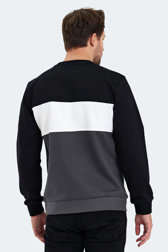 Slazenger KALYN Men's Sweatshirt Black - Thumbnail