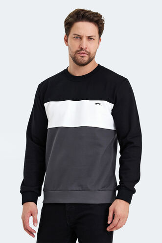 Slazenger KALYN Men's Sweatshirt Black - Thumbnail