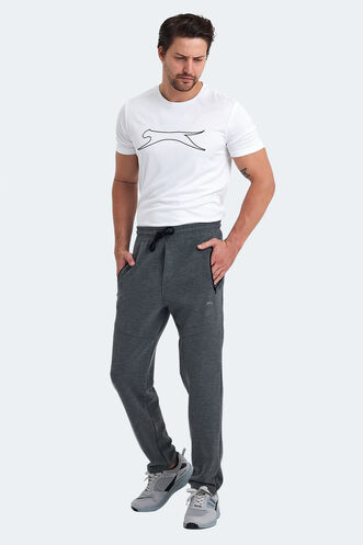 Slazenger KANE Men's Sweatpants Gray - Dark Gray - Thumbnail