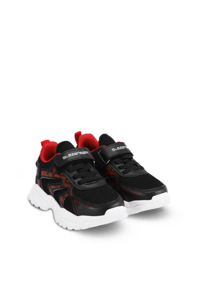 Slazenger KANNER Sneaker Boys' Shoes Black - Red