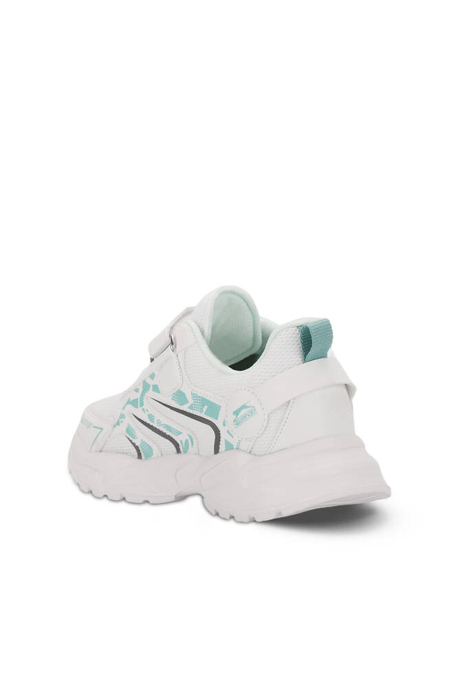 Slazenger KANNER Sneaker Girls Children's Shoes White - Green