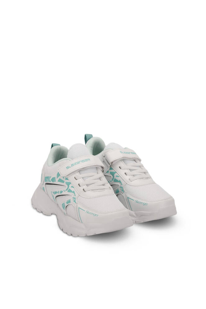 Slazenger KANNER Sneaker Girls Children's Shoes White - Green