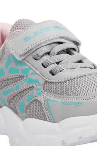 Slazenger KANNER Sneaker Girls Children's Shoes Gray - Pink - Thumbnail