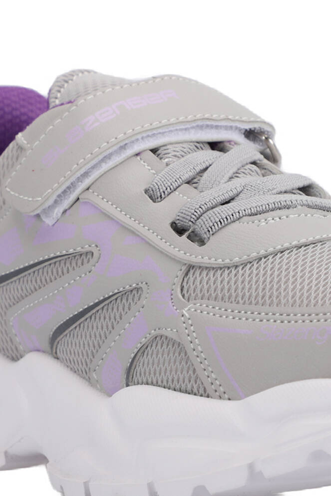 Slazenger KANNER Sneaker Girls Children's Shoes Gray - Purple