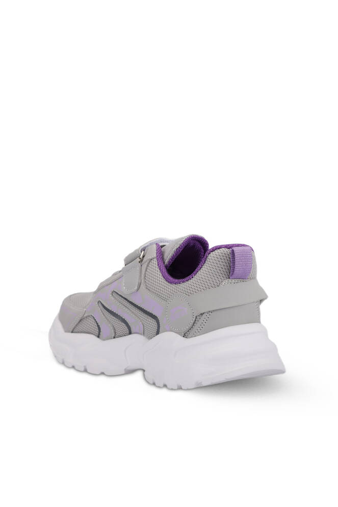 Slazenger KANNER Sneaker Girls Children's Shoes Gray - Purple